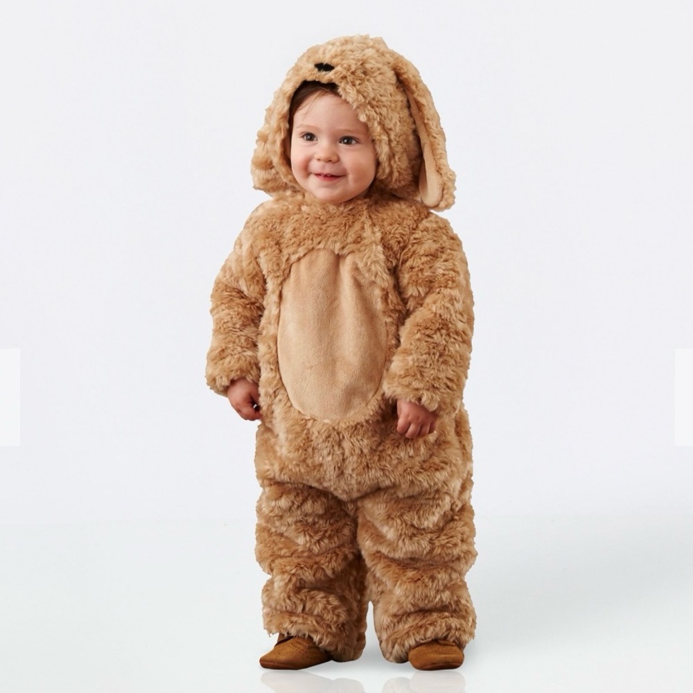 Pottery Barn Kids Baby Puppy Dog Halloween Costume 0-6M EUC (could fit 6-12)